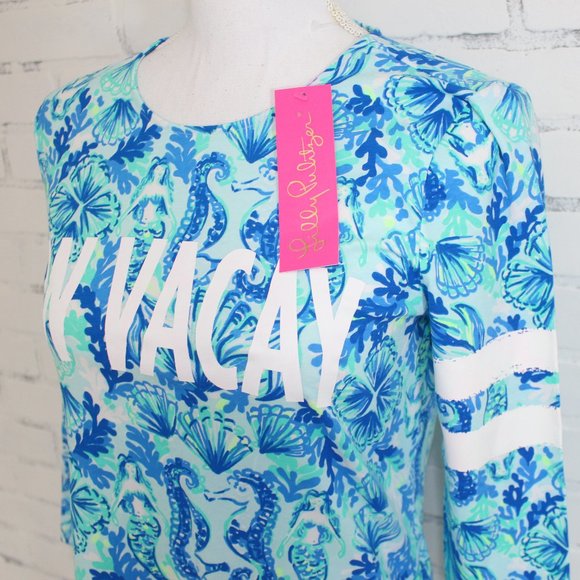 Lilly Pulitzer On Vacay Ollie Top (NWT) 💕 💕 HOST PICK 💕 💕 - Picture 5 of 7